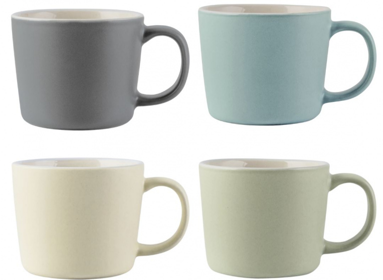 La Cafeti?re šálky na espresso 60 ml 15,5 x 13 cm keramické 4 kusy