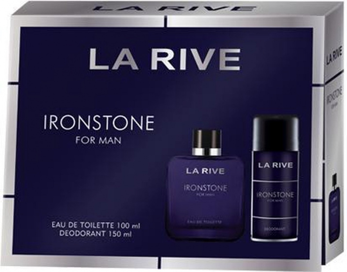 La Rive sada vôní Ironstone For Men 100-150 ml modrá 2 ks