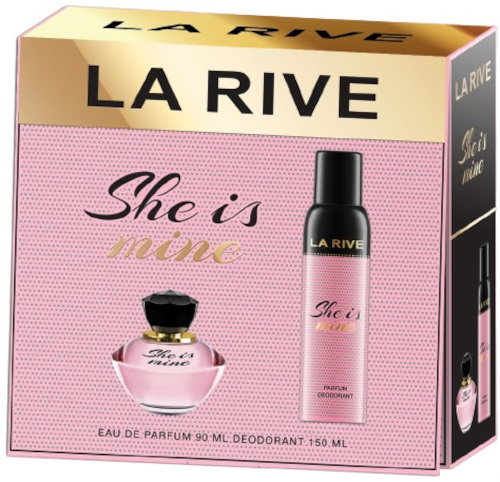 La Rive fragrance set She is mine 90-150 ml pink/gold 2 pcs