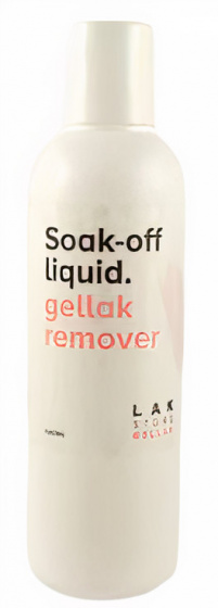 odlakovač gél laku Soak-off Liquid dámy 100 ml