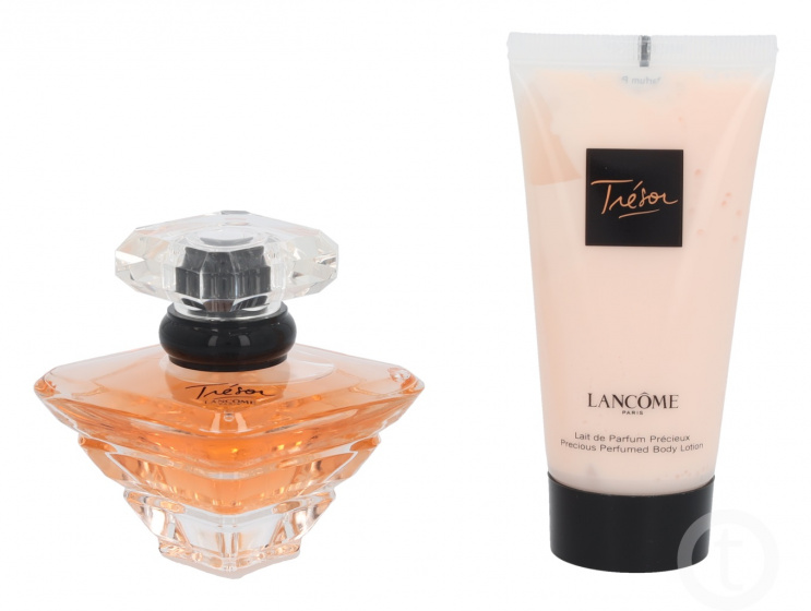 Lancome gift set Tresor ladies 80 ml floral 3-piece