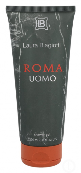 Laura Biagiotti shower gel Roma Uomo men 200 ml sweet