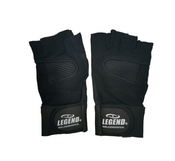 Fitness glove legend mesh black size XS