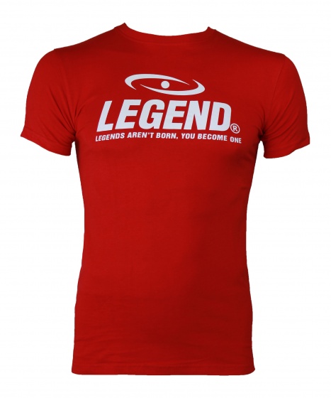 logo T-shirt red size S