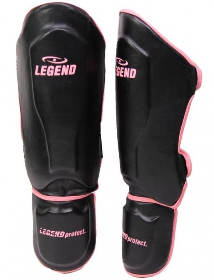 shin guards Bestladies black/pink size XS