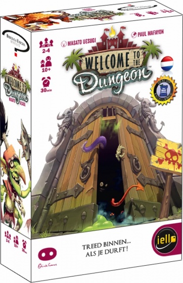 Iello kaartspel welcome to the dungeon