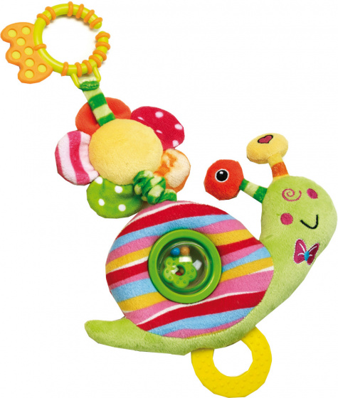Lelly knuffel multiplay junior 30 cm polyester rood/groen