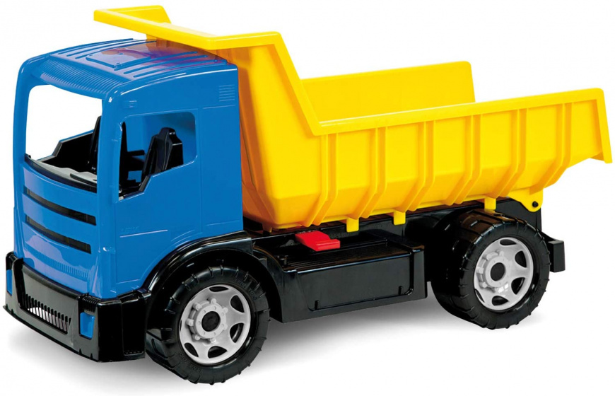 Lena smetiarske auto Giga Trucksjunior 61 cm modrá/žltá
