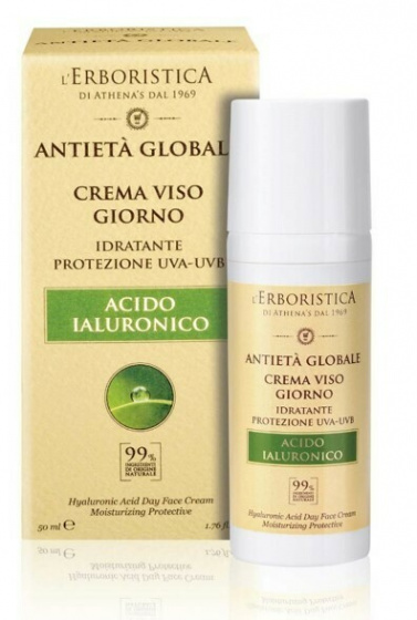 L'Erboristica denný krém Global Age 50 ml vegánska biela
