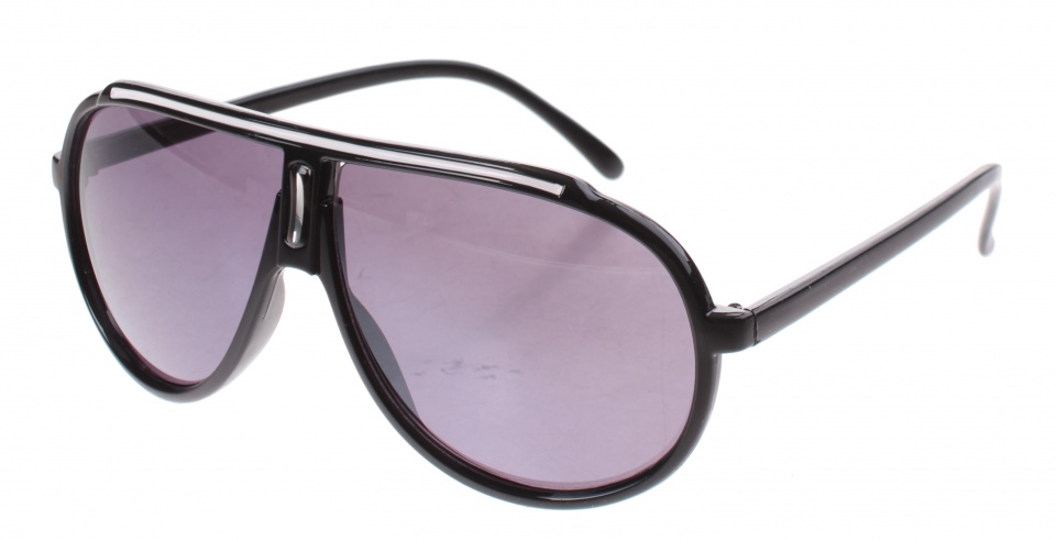 Level One slnečné okuliare pilotné unisex čierne (A40099)