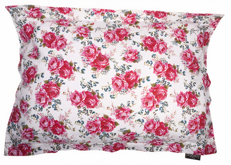 Lex & Max Obliečka na vankúšik Rosemary Flap 100 x 70 cm biela