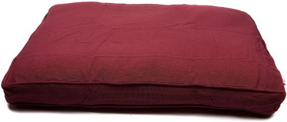 Lex & Max podsedák pre psa Alexander 120 x 80 cm bavlna bordeaux