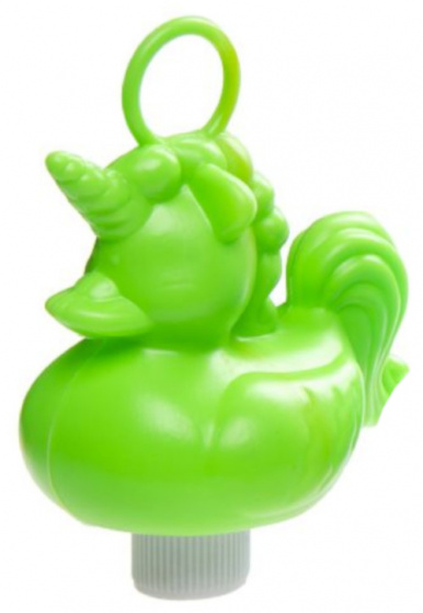 LG-Imports Lg imports badeend eenhoorn junior 12 cm groen