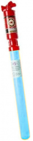 bubble blow Brandweer junior 35 cm blue