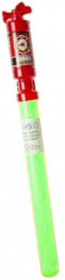 bubble blow Brandweer junior 35 cm green