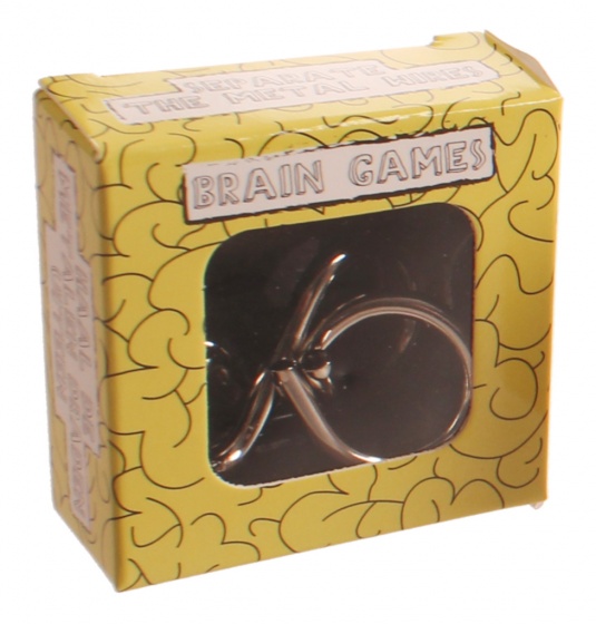 conundrum Brain Games 5 x 5 cm yellow