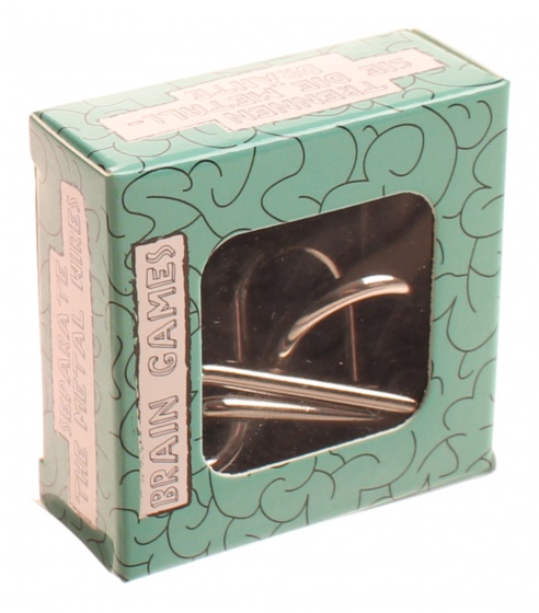 conundrum Brain Games 5 x 5 cm light green