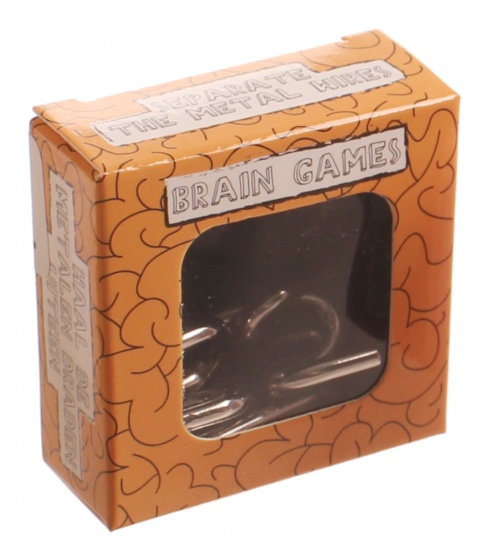 conundrum Brain Games 5 x 5 cm orange