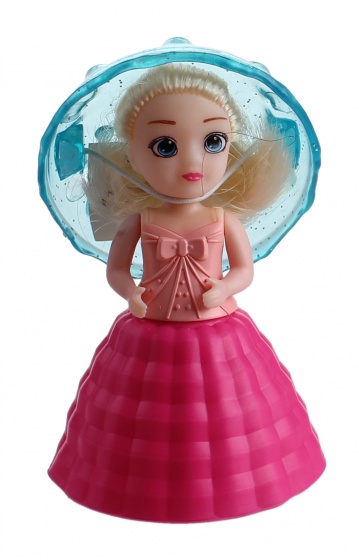 LG-Imports Lg imports cupcake prinses 10 cm aardbei