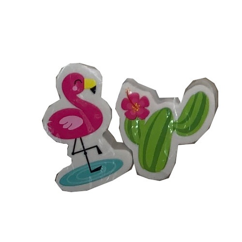 LG-Imports Lg imports gum flamingo & cactus roze/groen