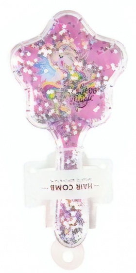 LG-Imports Lg imports haarborstel believe in magic roze 13 cm