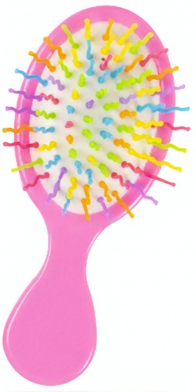 LG-Imports Lg imports haarborstel roze 14 cm