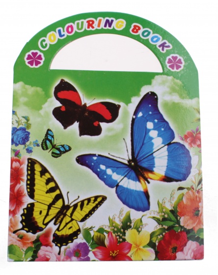 LG-Imports Lg imports kleurboek vlinders 9 cm