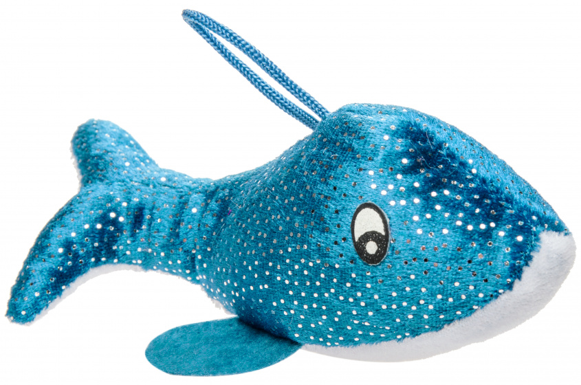 soft toy dolphin junior 14 cm plush light blue