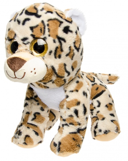 cuddle tiger dots brown 23 cm