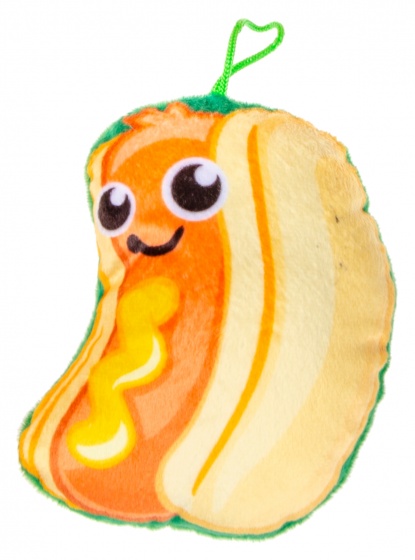 LG-Imports Lg imports knuffelhotdog 14 cm multicolor