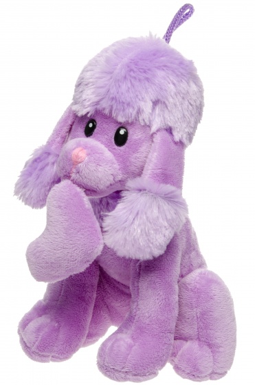 LG-Imports Lg imports knuffelpoedel 21 cm paars