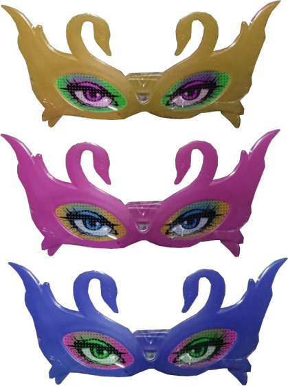 Non-Branded masky na oči diva girls 3 kusy jednej veľkosti