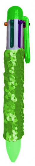 LG-Imports Lg imports pailletten 6 kleurenbalpen groen