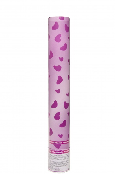 LG-Imports párty popper srdce 40 cm ružové