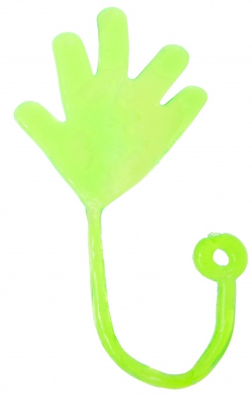 sticky Sticky-hand 10 cm green