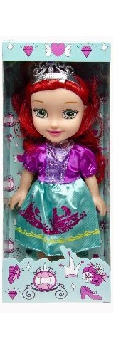 LG-Imports Lg imports pop prinses polyester groen/paars