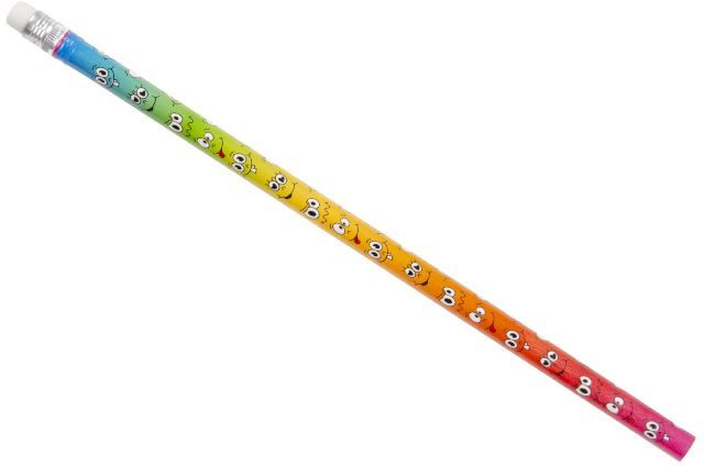 LG-Imports Lg imports potlood happy face junior 18,5 cm hout