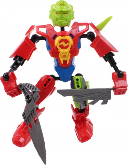 LG-Imports Lg imports robot earth warrior 18 cm rood