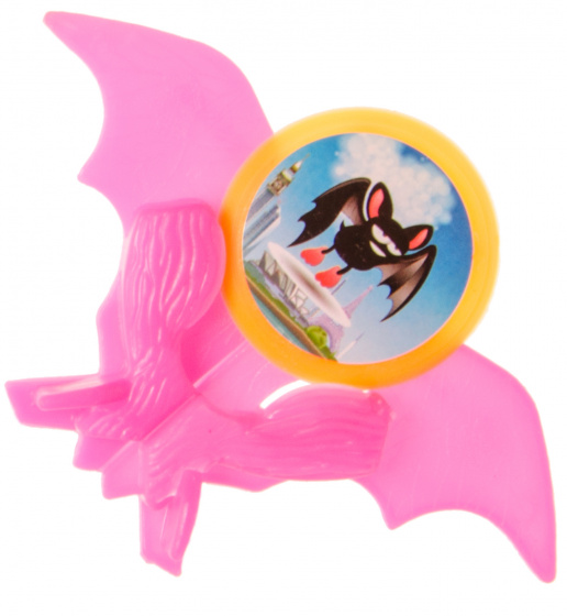 LG-Imports Lg imports schijvenschieter vleermuis junior 10 cm roze 2 delig