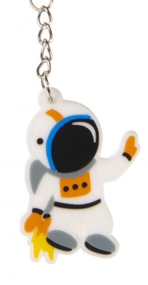 key ring 9 cm astronaut