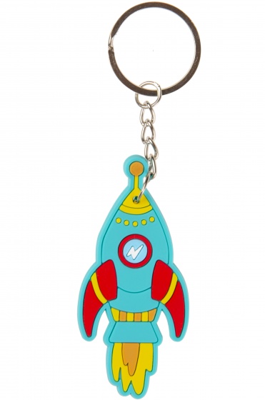 key ring 9 cm rocket