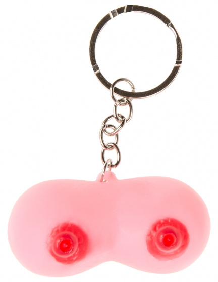 key ring Erotic 6 cm pink