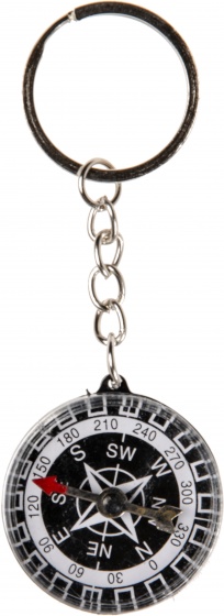 key ring 3kompas,5 cm black