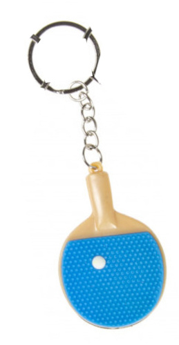 key ring table tennis 6,5 cm blue