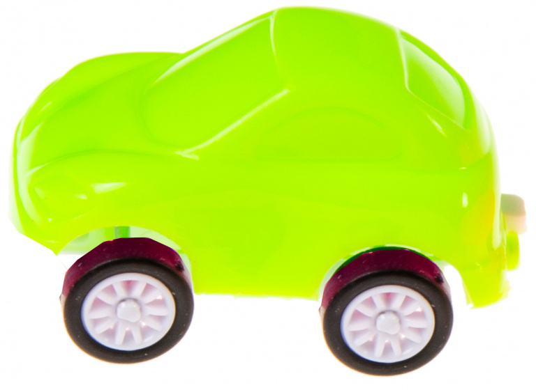 LG-Imports Lg imports speelgoedauto fluo 4,5 x 2,5 cm polypropyleen groen