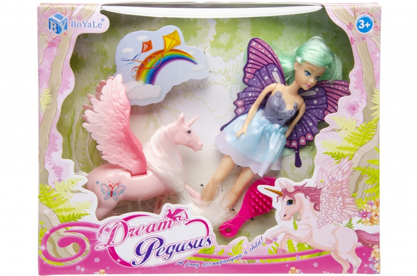 LG-Imports Lg imports speelset dream pegasus roze 3 delig
