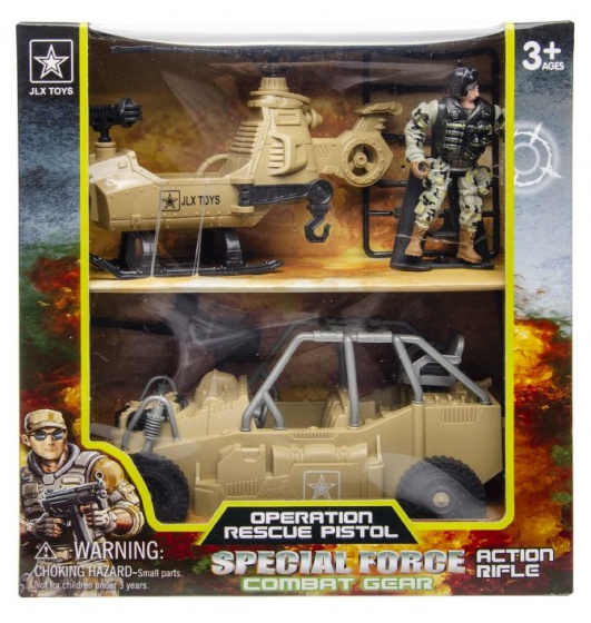 LG-Imports Lg imports speelset special force jongens 24 cm geel 3 delig