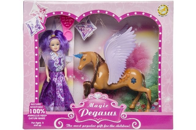LG-Imports Lg imports speelset tienerpop met pegasus