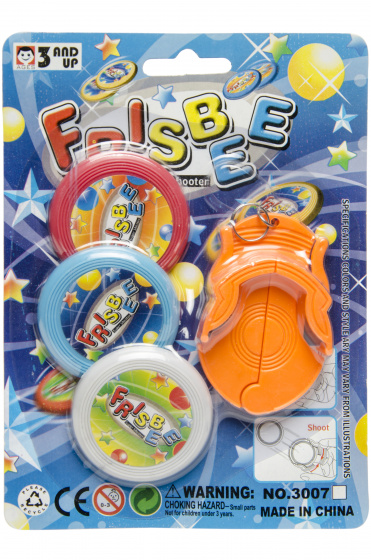 LG-Imports Lg imports frisbeeschieter super shooter junior 17 cm 4 delig