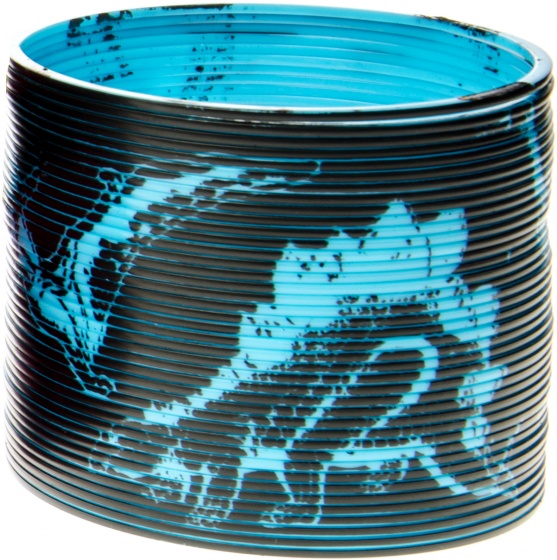 spring with dino 7,5 cm blue